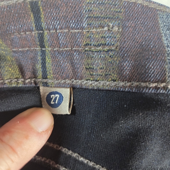 Citizens Of Humanity Avedon Printed Skinny Jeans In Beowolf Size 27 - Picture 11 of 11